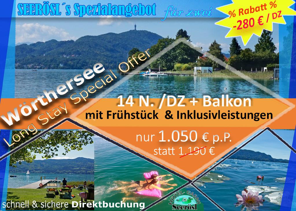Wörthersee Long Stay Special Offer